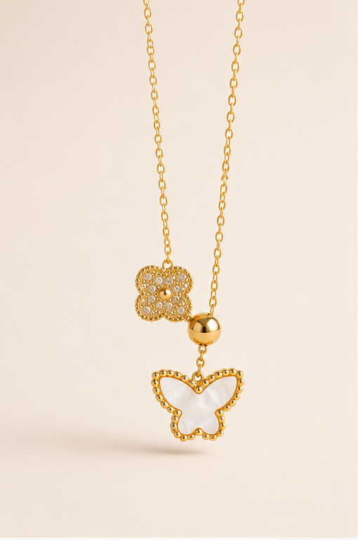 Dazzling Butterfly Necklace