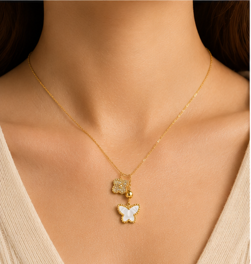 Dazzling Butterfly Necklace
